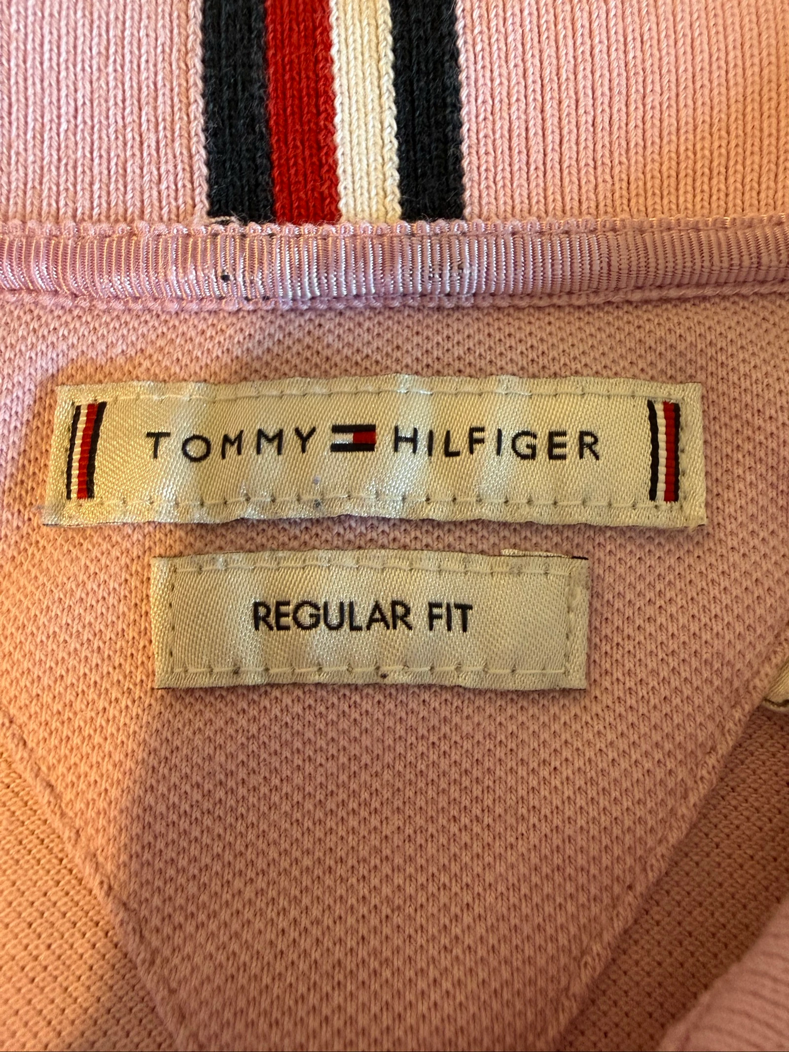 Polo mujer Tommy Hilfiger – Rosa pálido – Talla L – Ajuste Regular - Chic y casual – photo 9